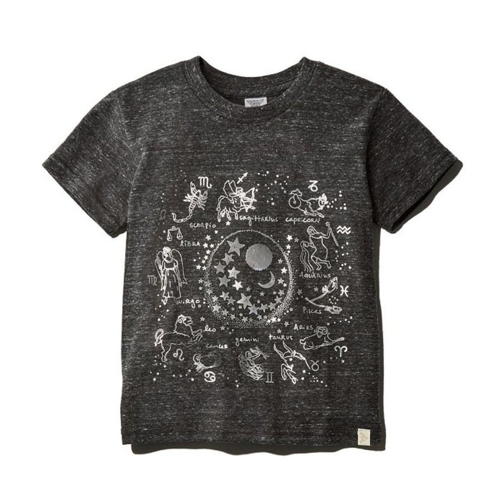 ATSUYO ET AKiKO Boys 4T Zodiac Tee Screen Printed